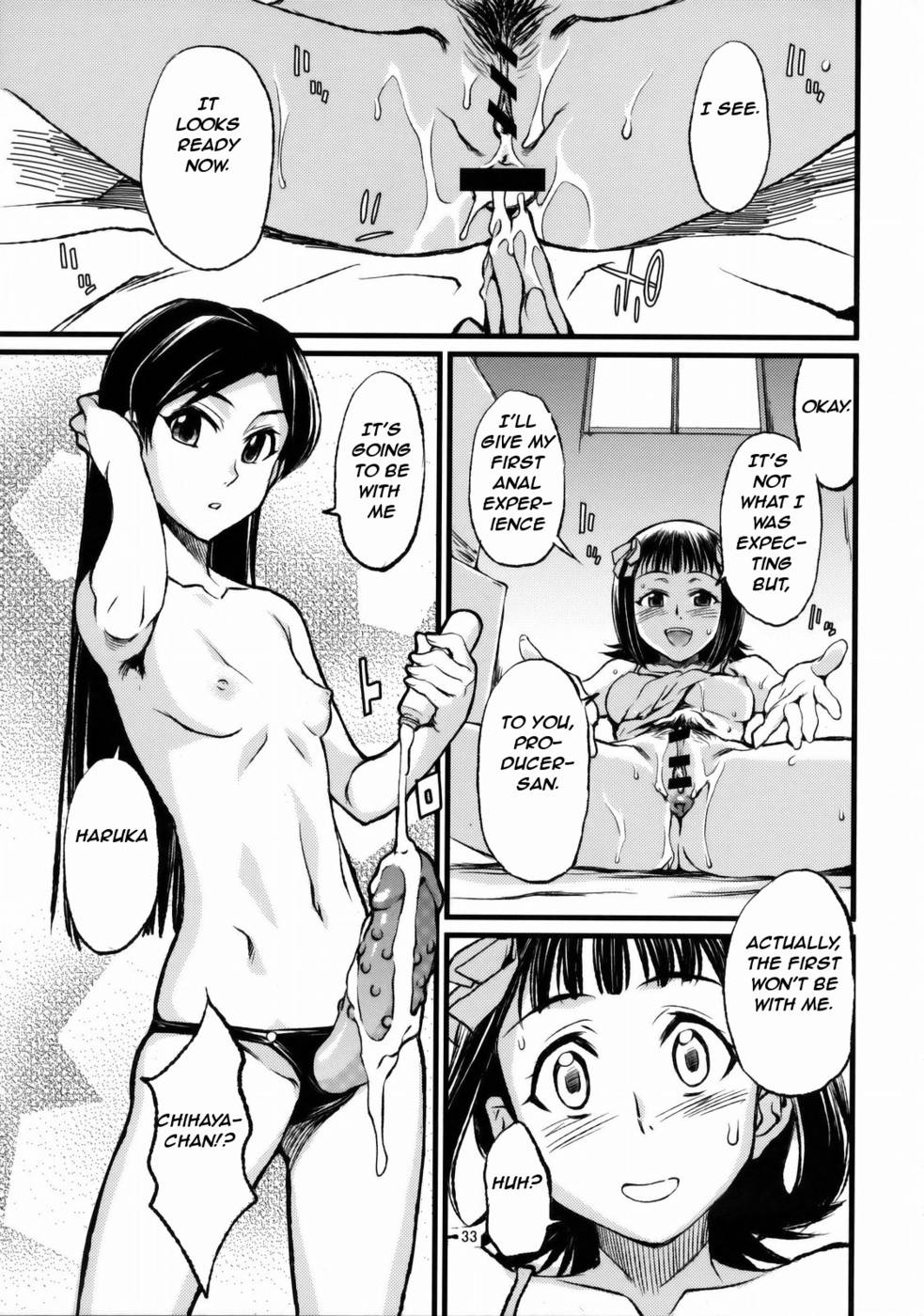 Hentai Manga Comic-Haruka and Chihaya and the Producer-Read-34